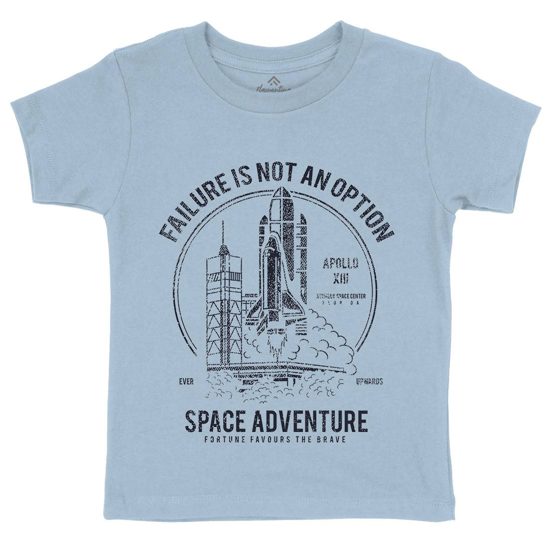 Adventure Kids Organic Crew Neck T-Shirt Space A149