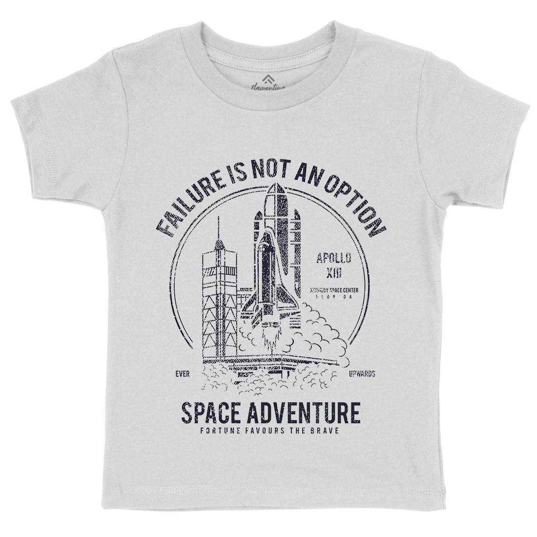 Adventure Kids Organic Crew Neck T-Shirt Space A149