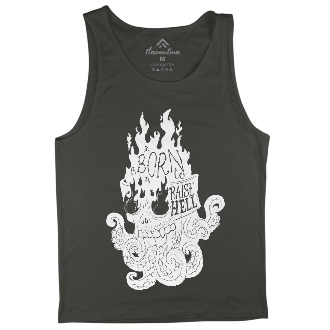 Raise Hell Mens Tank Top Vest Motorcycles A960