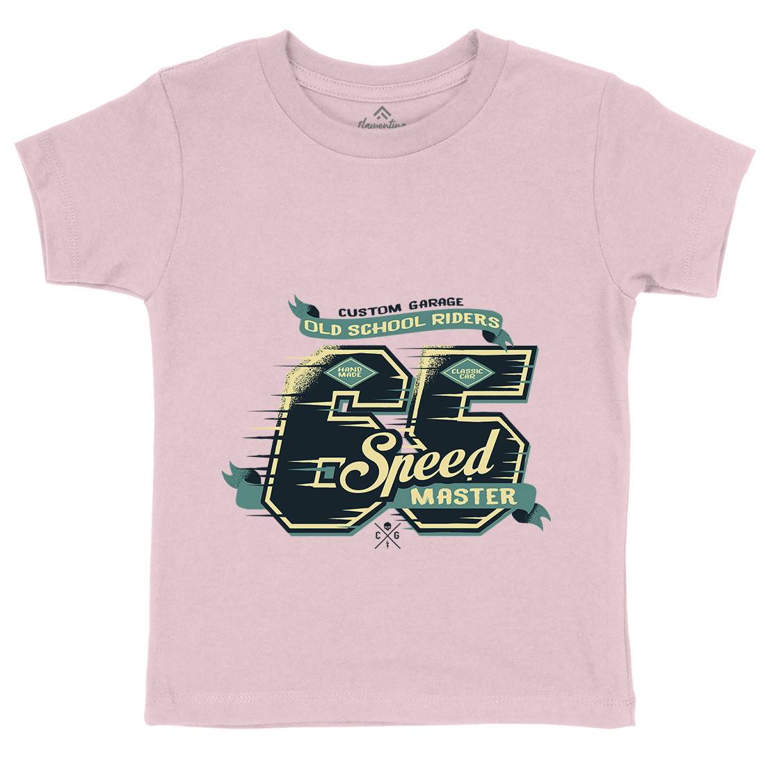 65 Speed Kids Crew Neck T-Shirt Motorcycles A982