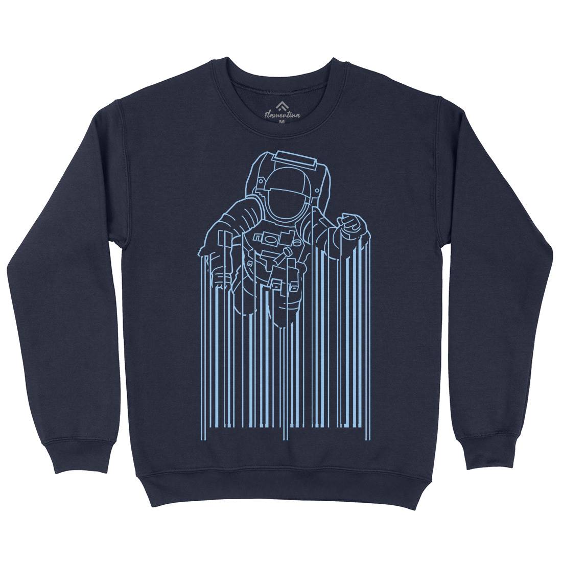 Astrocode Mens Crew Neck Sweatshirt Space B004