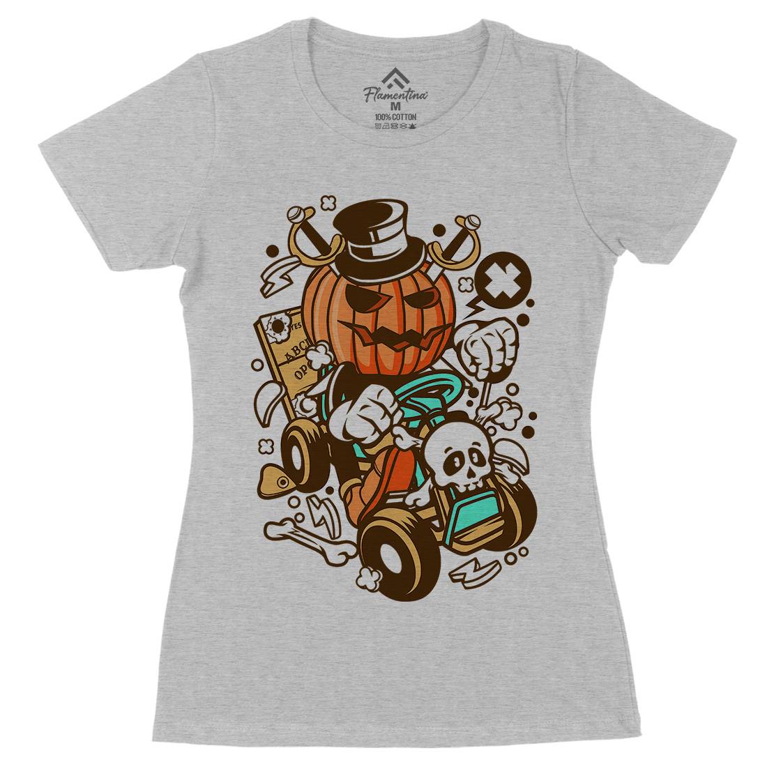 Ride Womens Organic Crew Neck T-Shirt Halloween C133