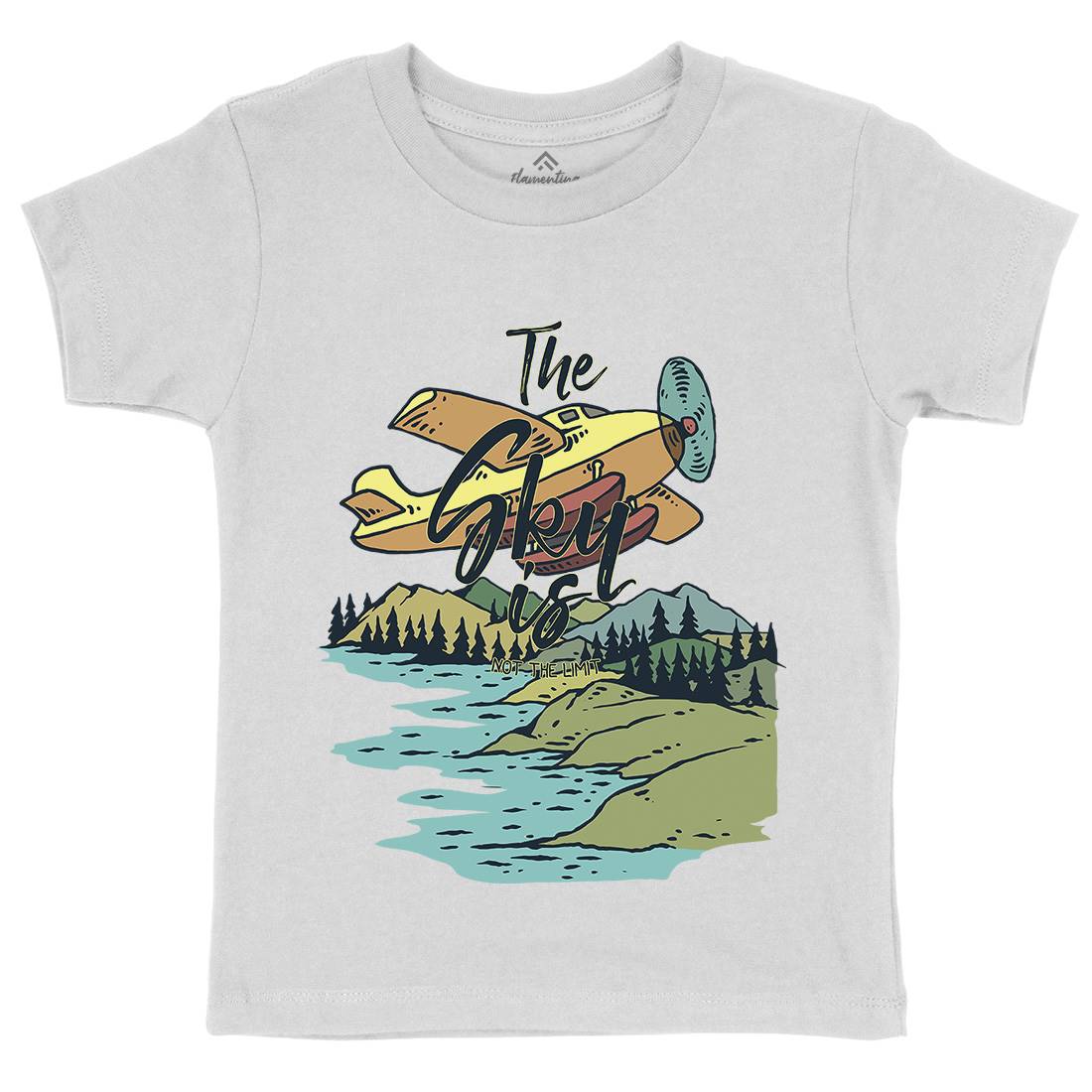 Alaska Kids Organic Crew Neck T-Shirt Nature C702
