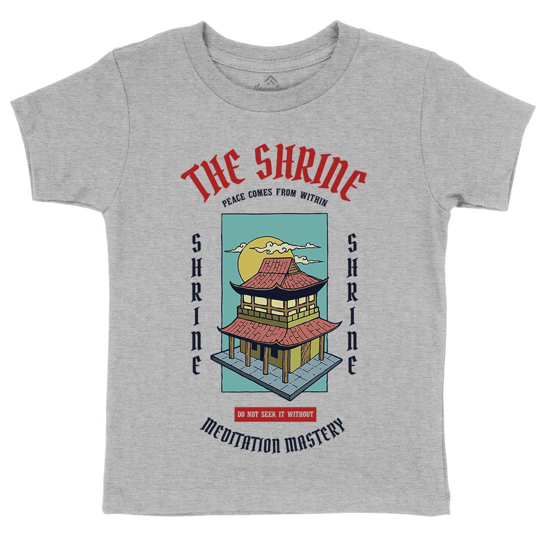 Shrine Kids Organic Crew Neck T-Shirt Asian C772