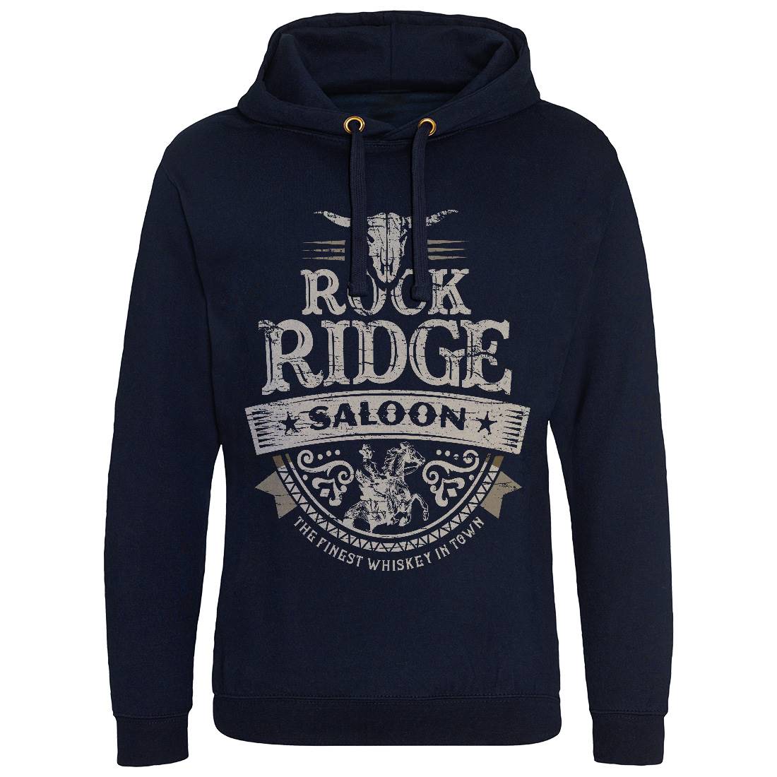 Rock Ridge Saloon Mens Hoodie Without Pocket Music D101