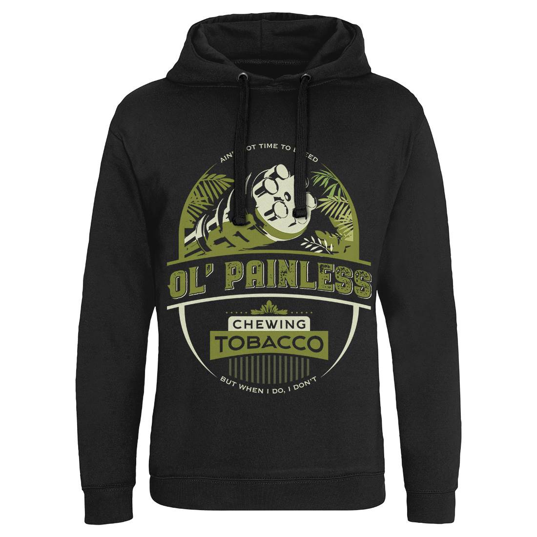 Chewing Ol Painless Mens Hoodie Without Pocket Army D207