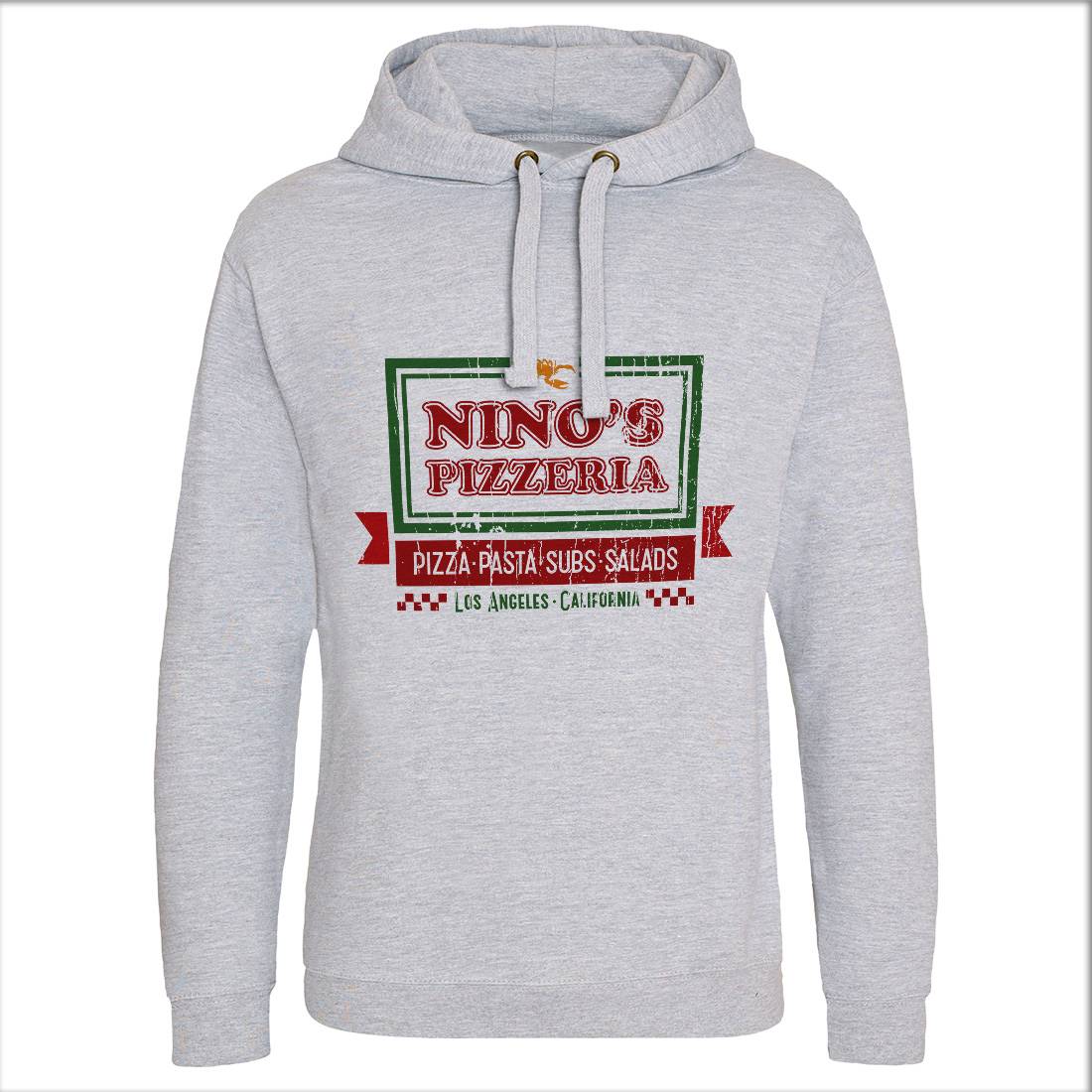 Ninos Pizzeria Mens Hoodie Without Pocket Food D313