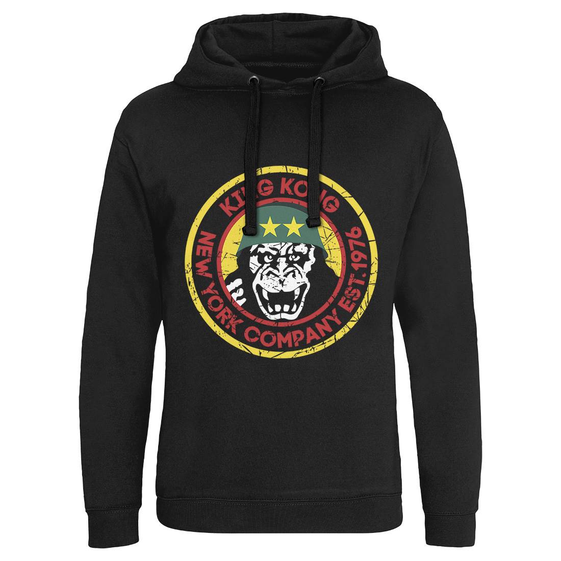 King Kong Company Mens Hoodie Without Pocket Retro D362