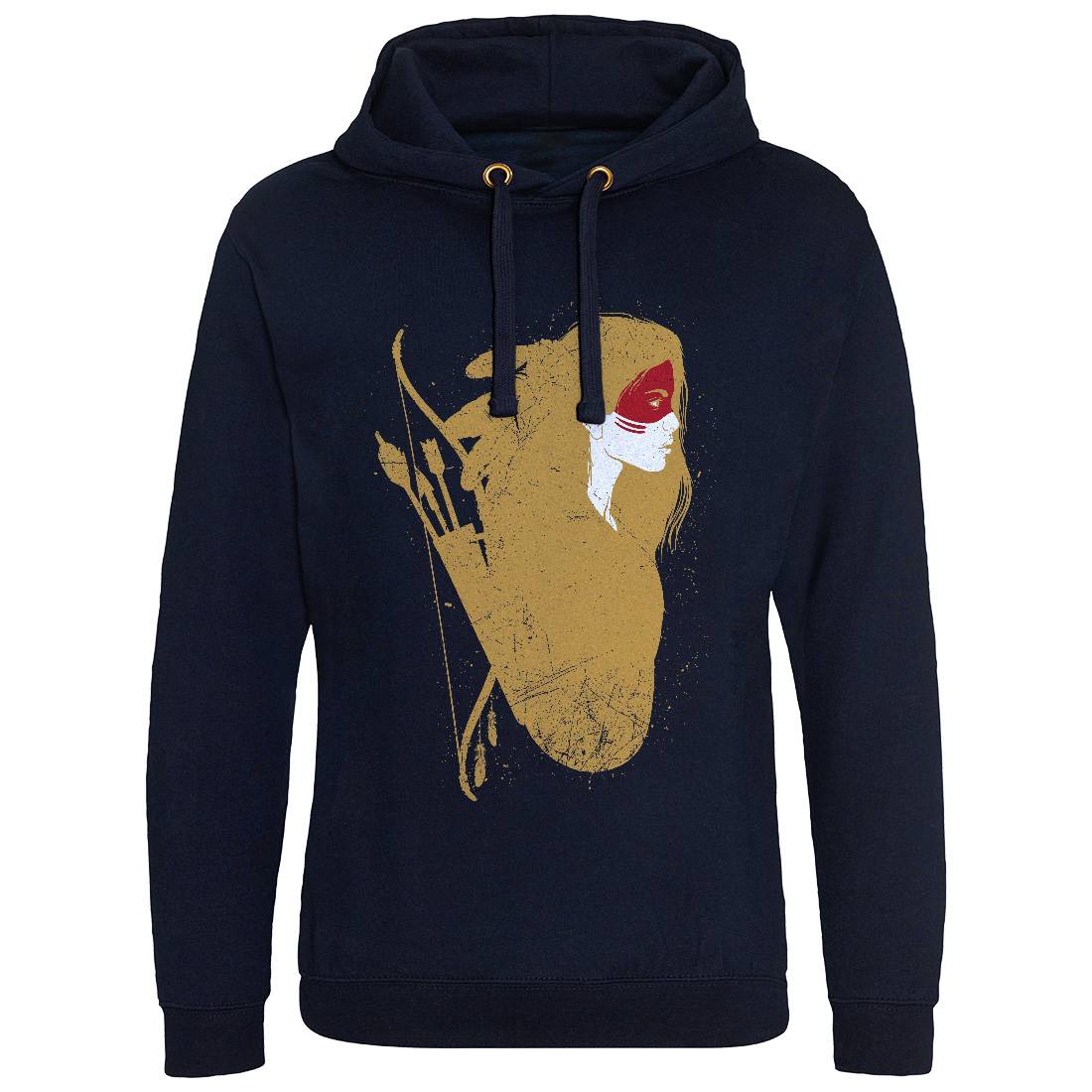 Native Mens Hoodie Without Pocket American D474