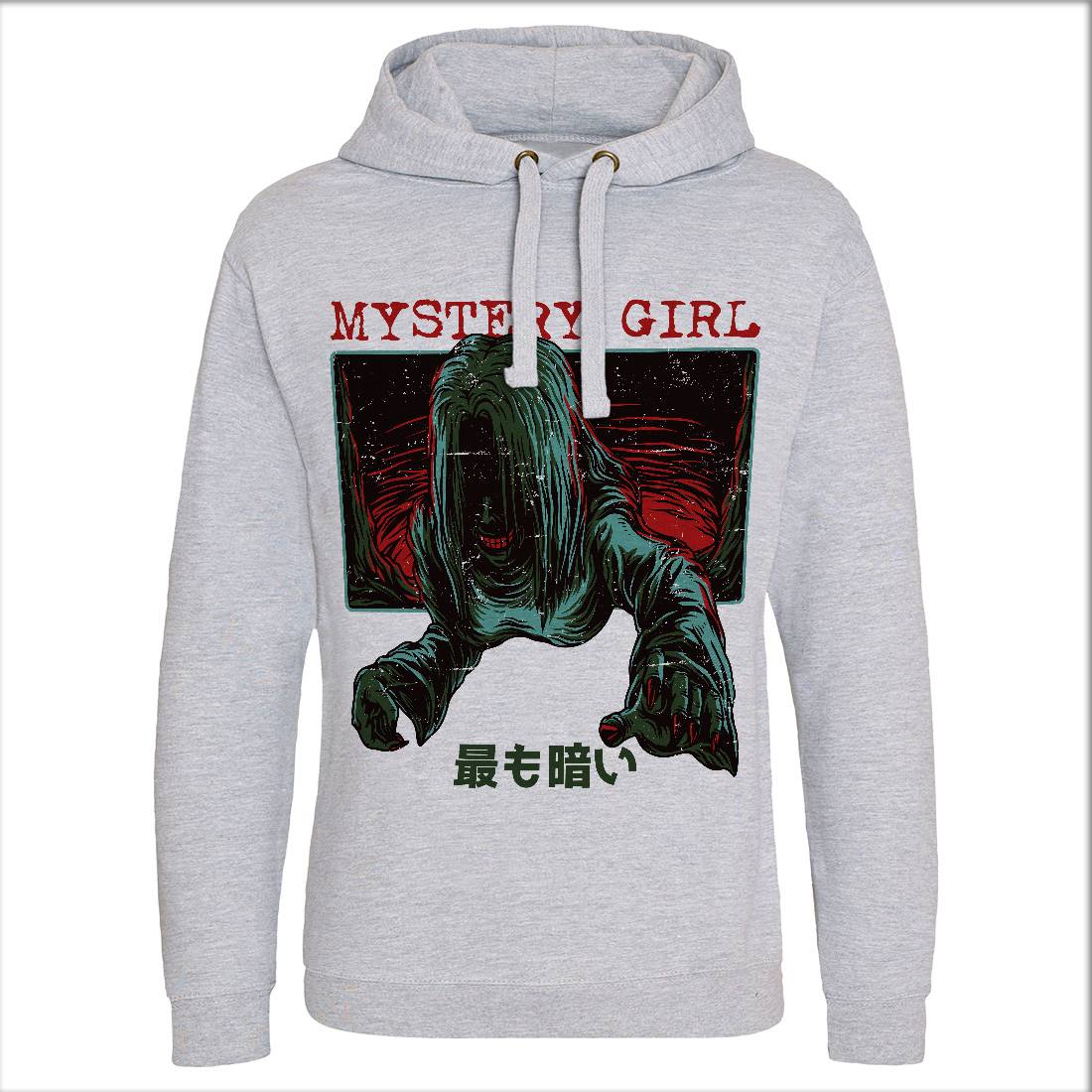 Mystery Girl Mens Hoodie Without Pocket Horror D662