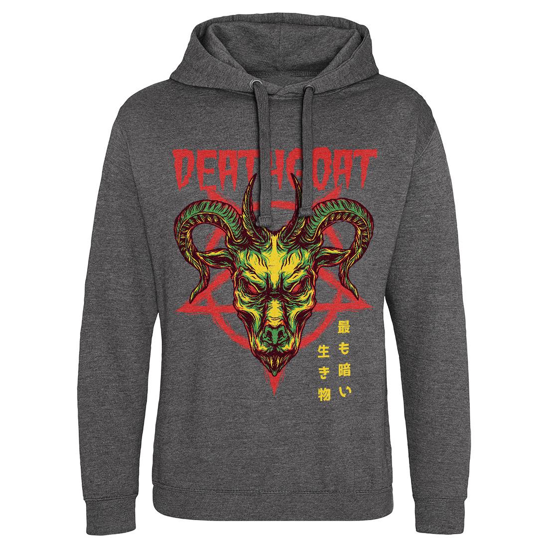 Death Goat Mens Hoodie Without Pocket Horror D755