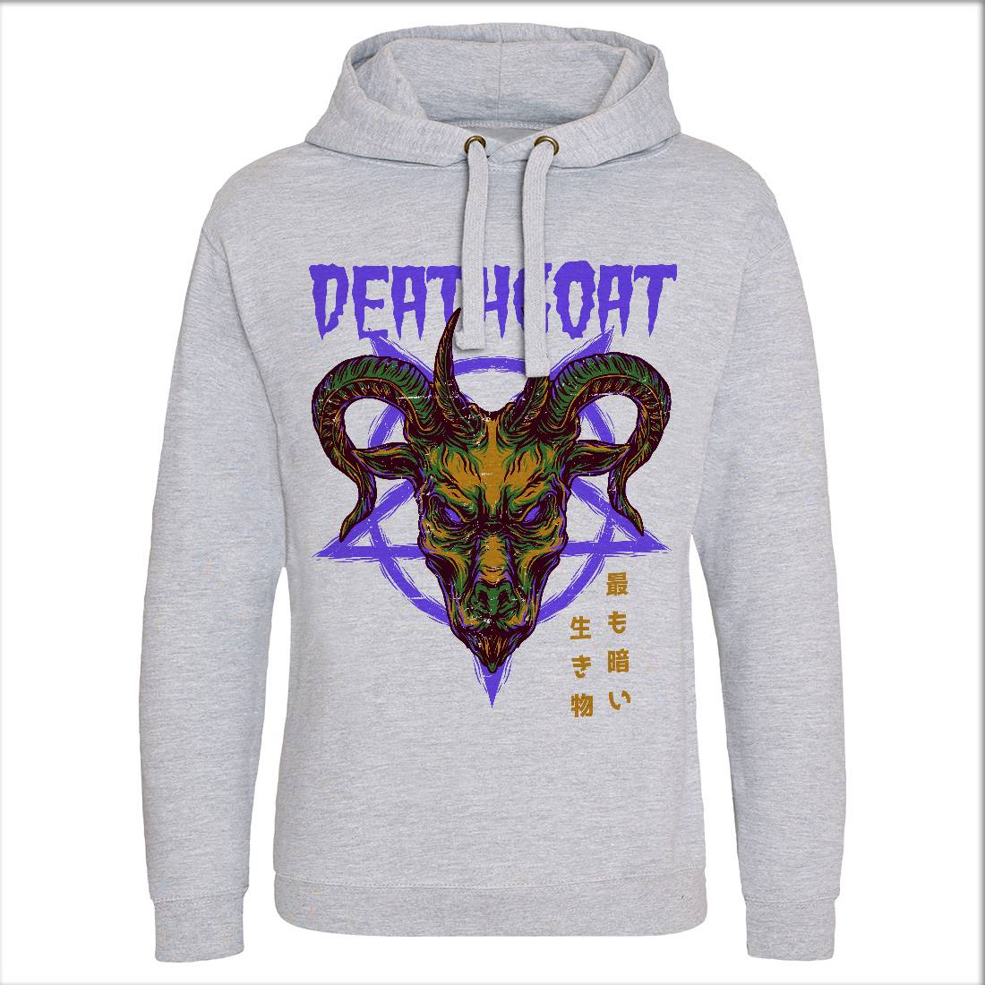 Death Goat Mens Hoodie Without Pocket Horror D755