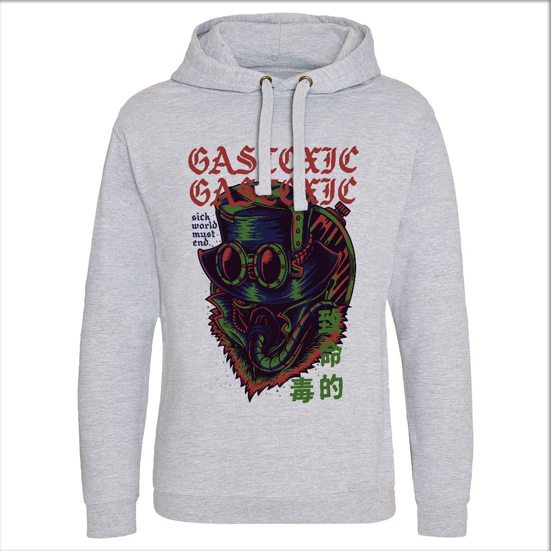 Gas Toxic Mens Hoodie Without Pocket Steampunk D792