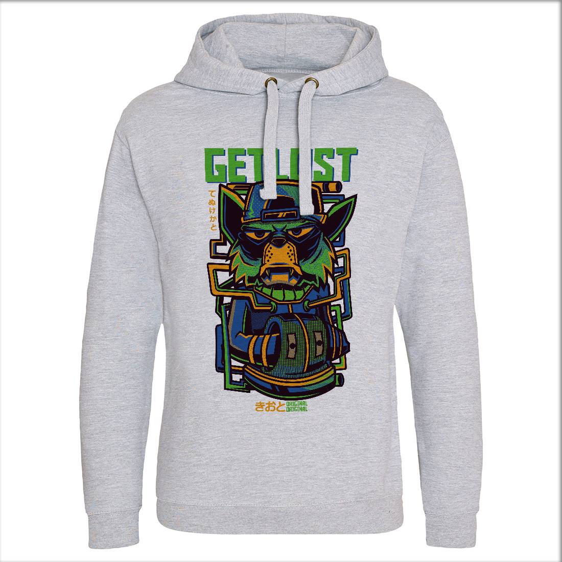 Get Lost Mens Hoodie Without Pocket Animals D793