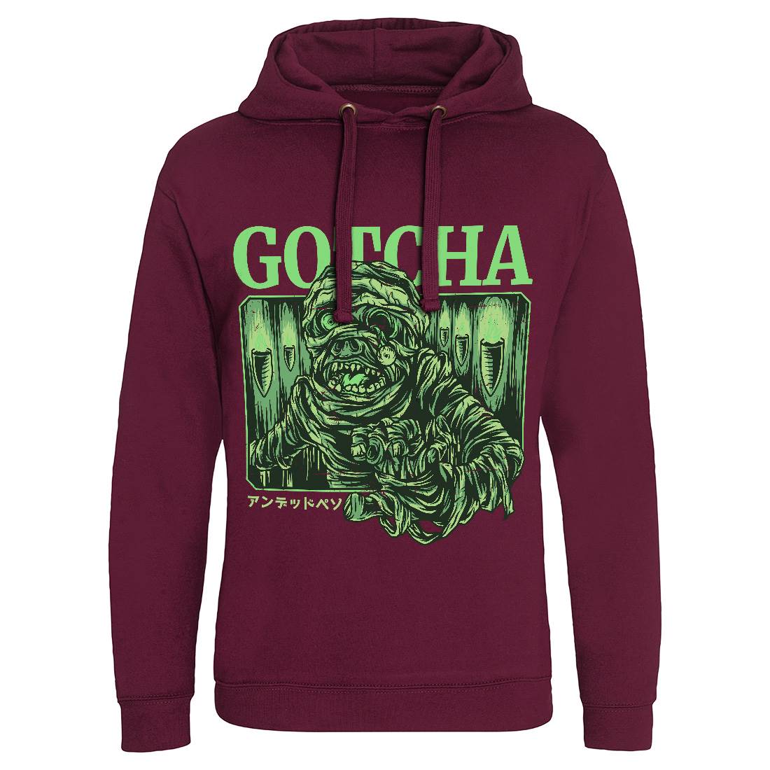 Gotcha Mens Hoodie Without Pocket Horror D799