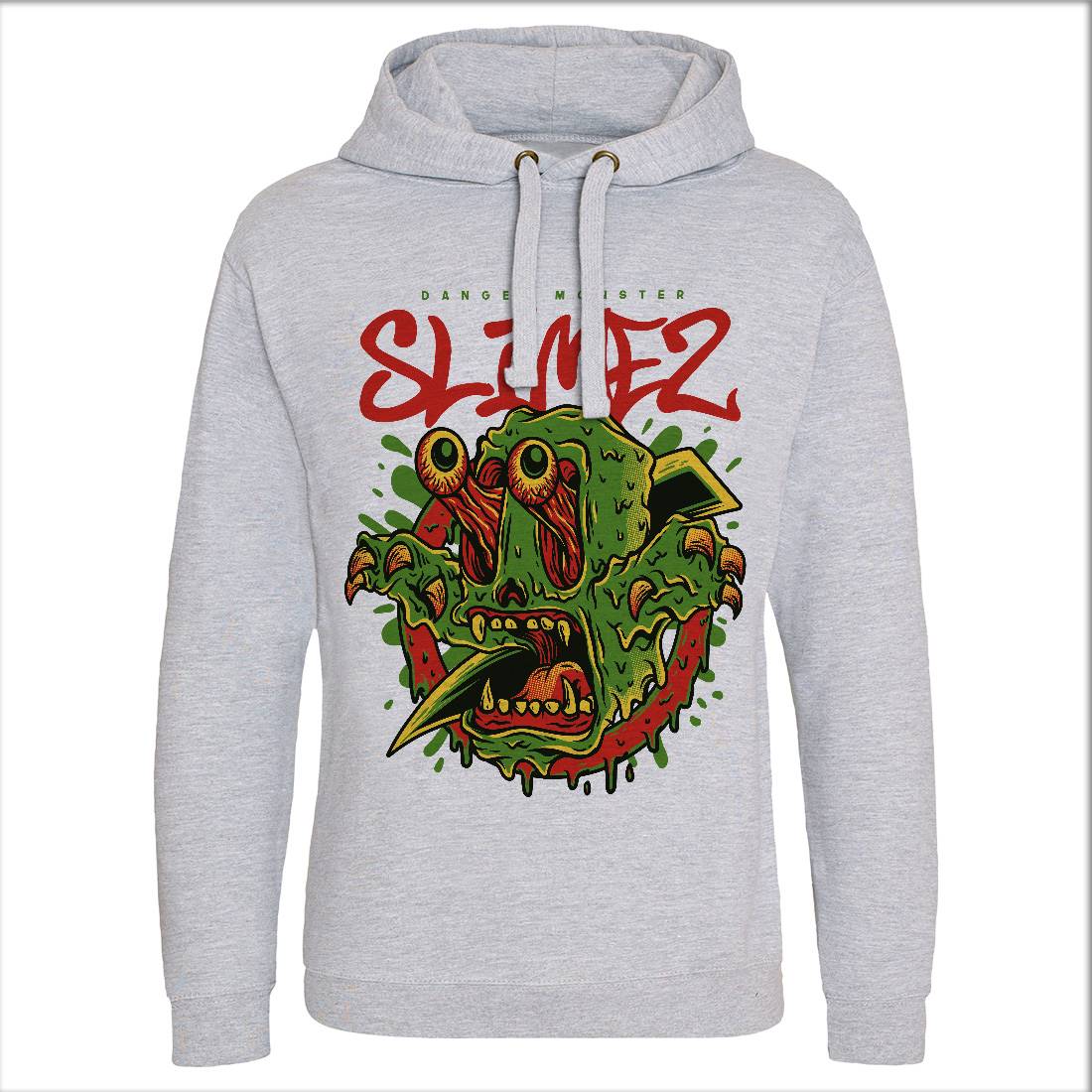 Slime Monster Mens Hoodie Without Pocket Horror D823