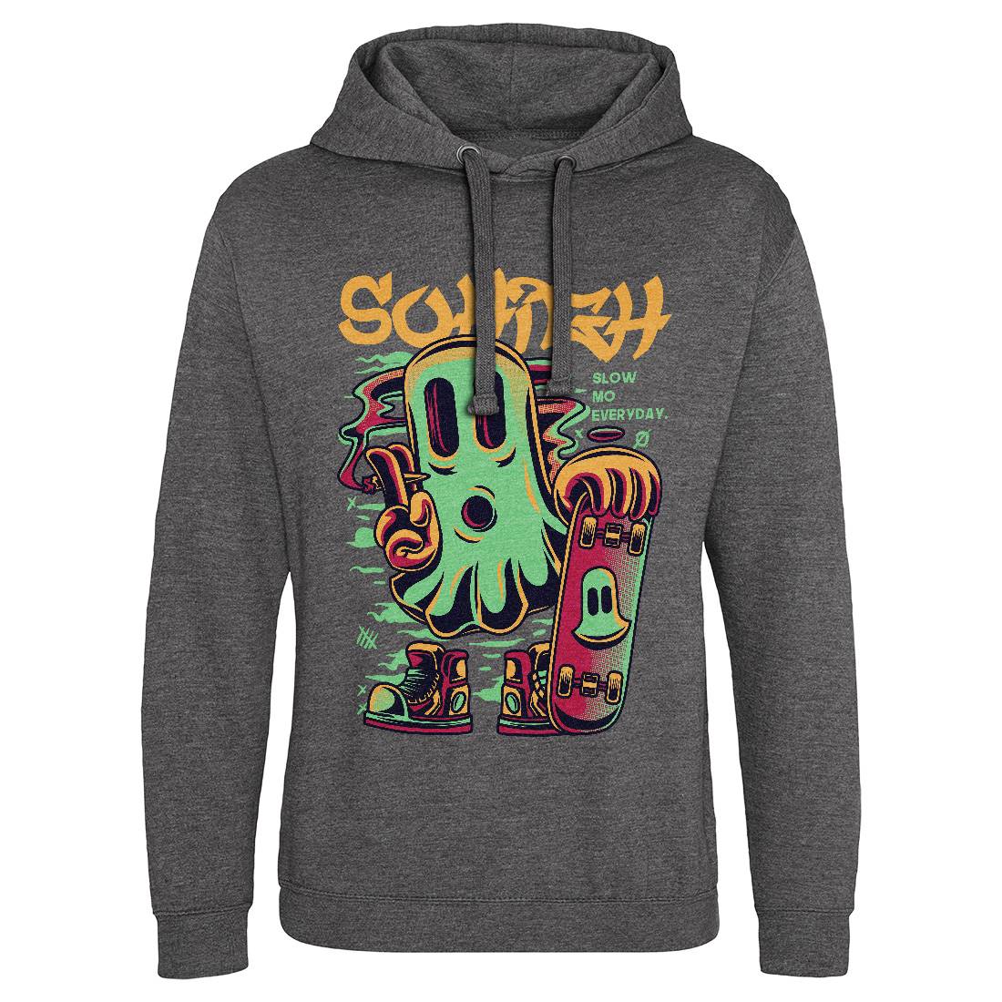 Ghost Mens Hoodie Without Pocket Skate D826