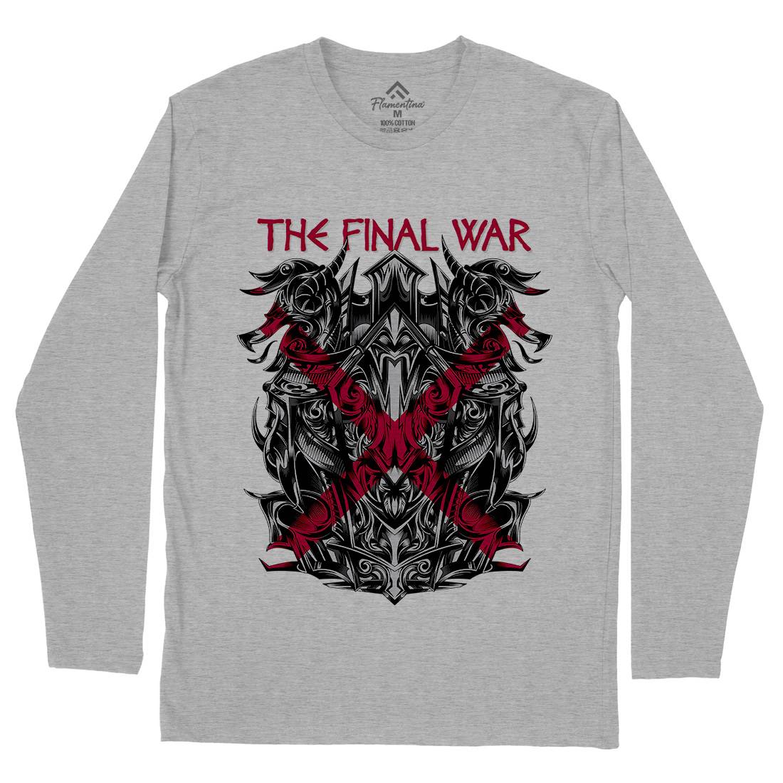 Final War Mens Long Sleeve T-Shirt Warriors D853