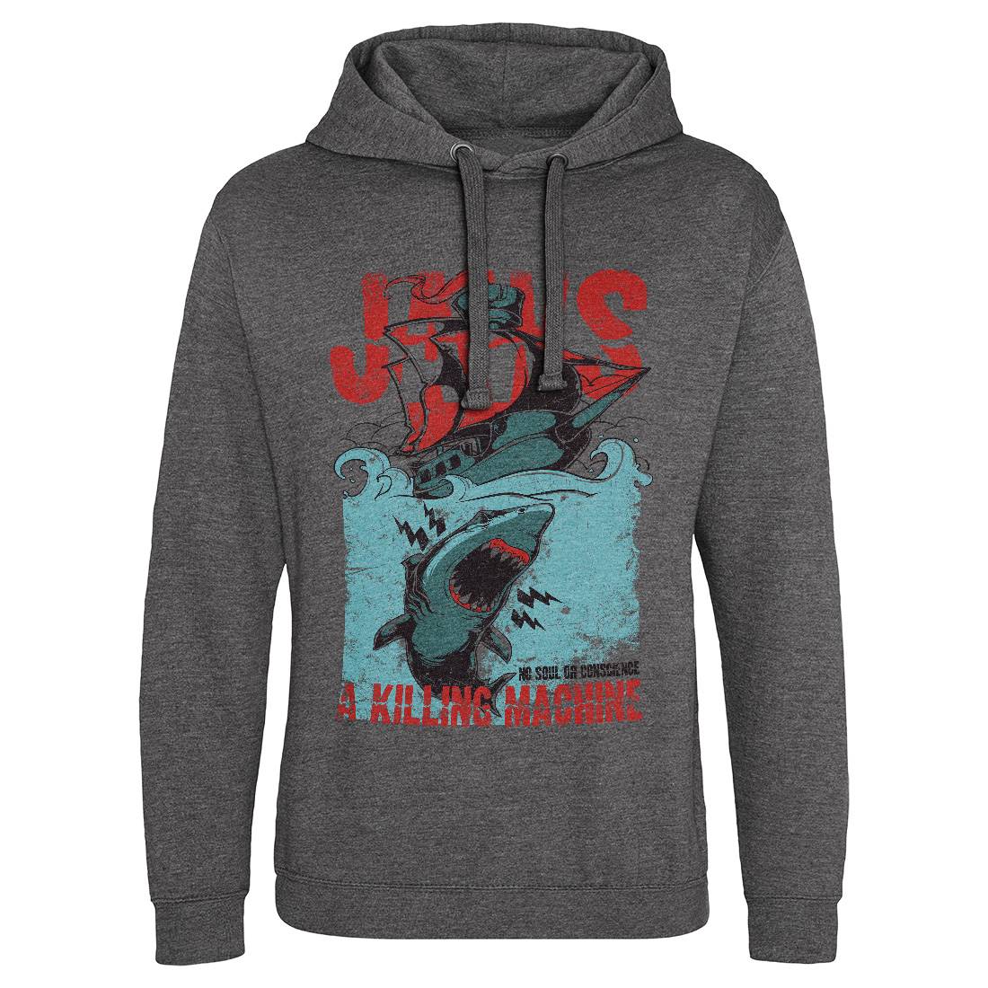 Jaws Mens Hoodie Without Pocket Horror A000