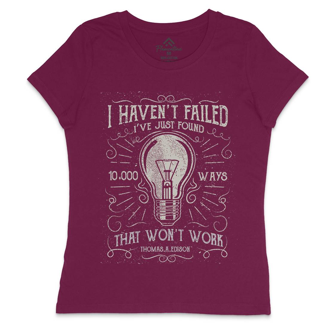 10000 Ways Womens Crew Neck T-Shirt Science A001