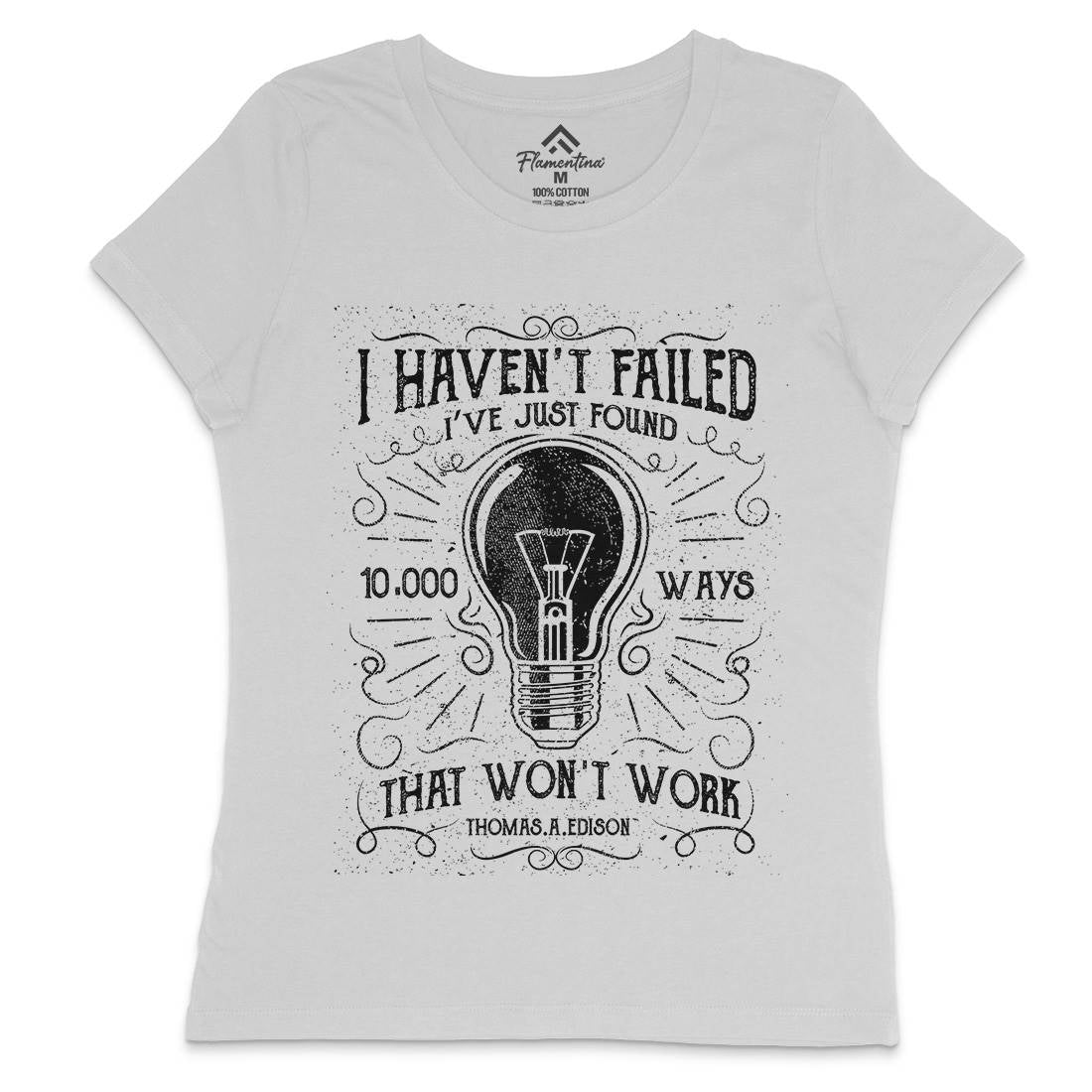 10000 Ways Womens Crew Neck T-Shirt Science A001