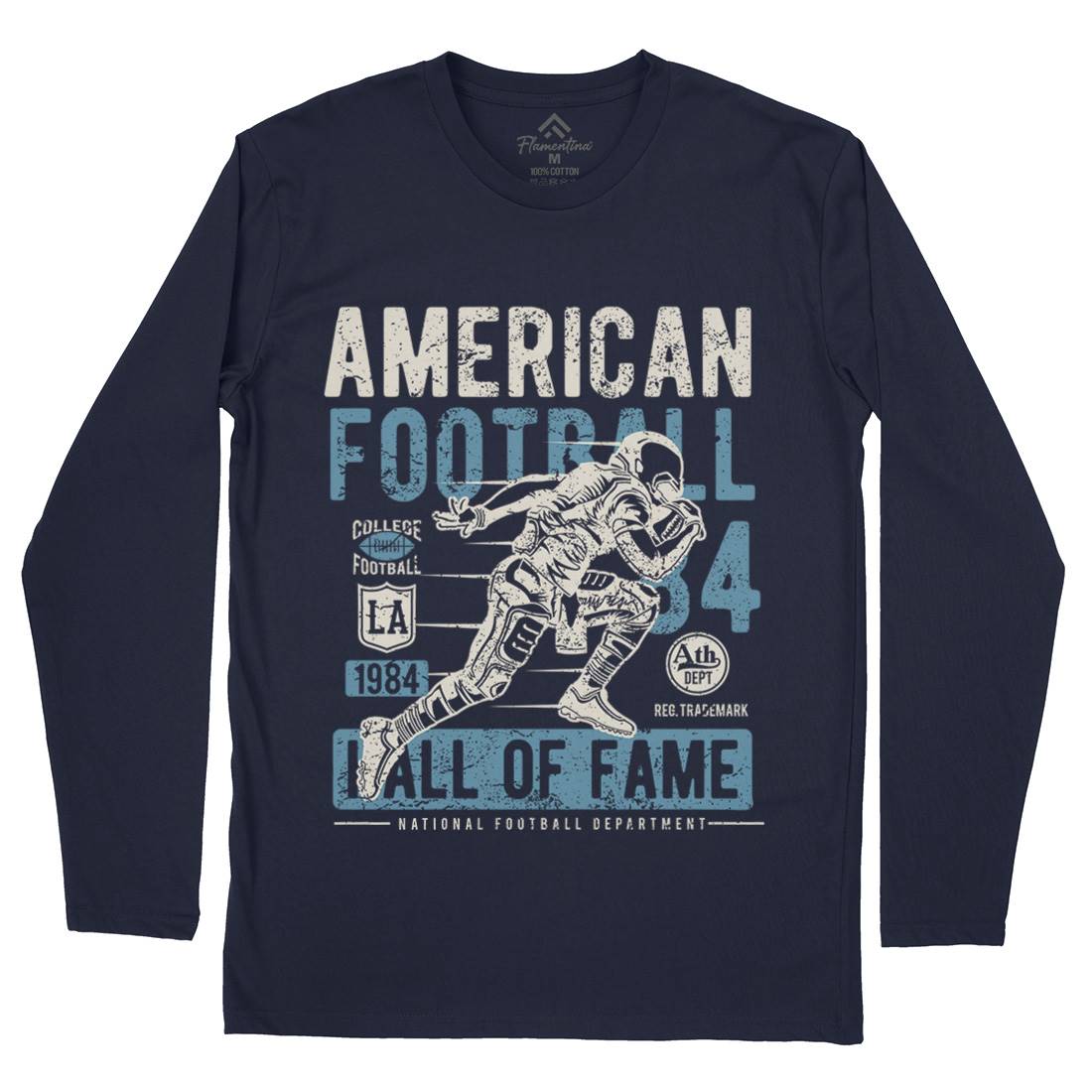 American Football Mens Long Sleeve T-Shirt Sport A006