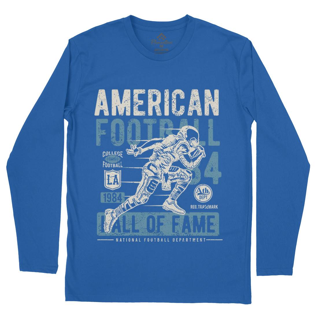 American Football Mens Long Sleeve T-Shirt Sport A006