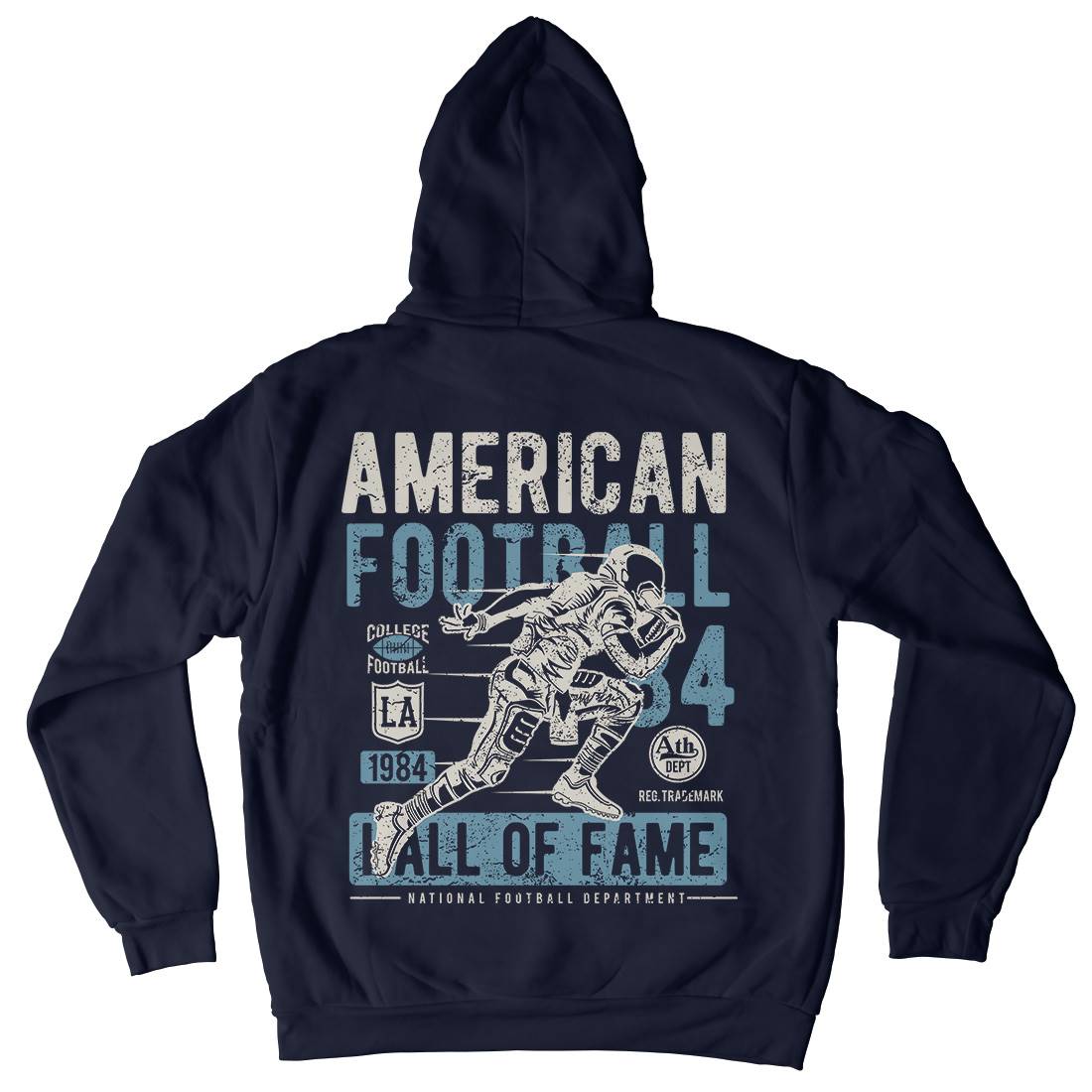 American Football Mens Hoodie With Pocket Sport A006