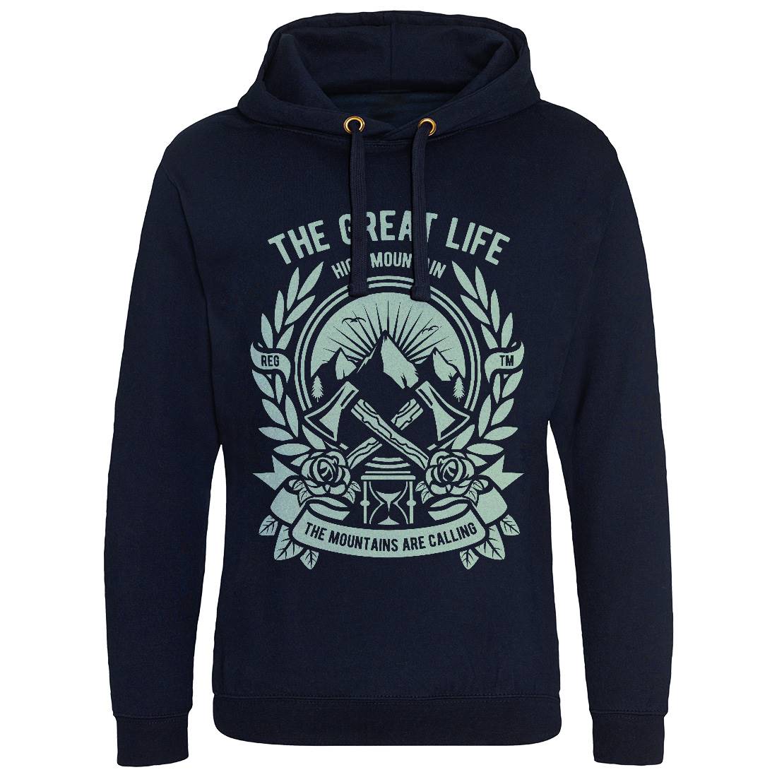 Axe Mens Hoodie Without Pocket Work A008