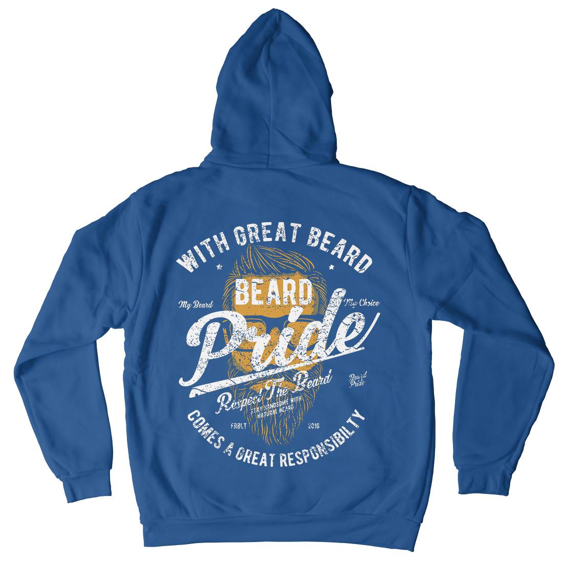 Beard Pride Kids Crew Neck Hoodie Barber A010