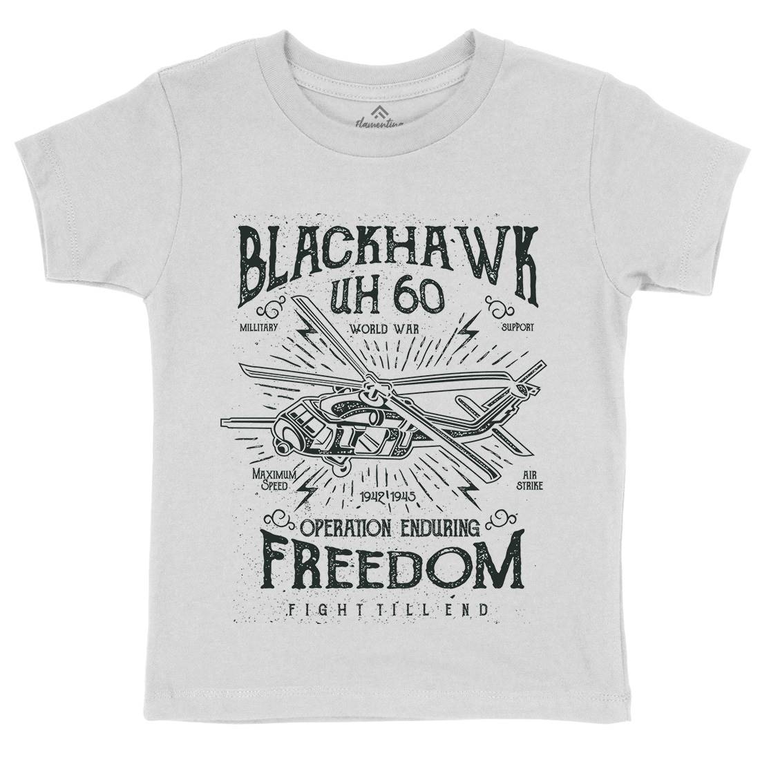 Blackhawk Kids Crew Neck T-Shirt Army A016