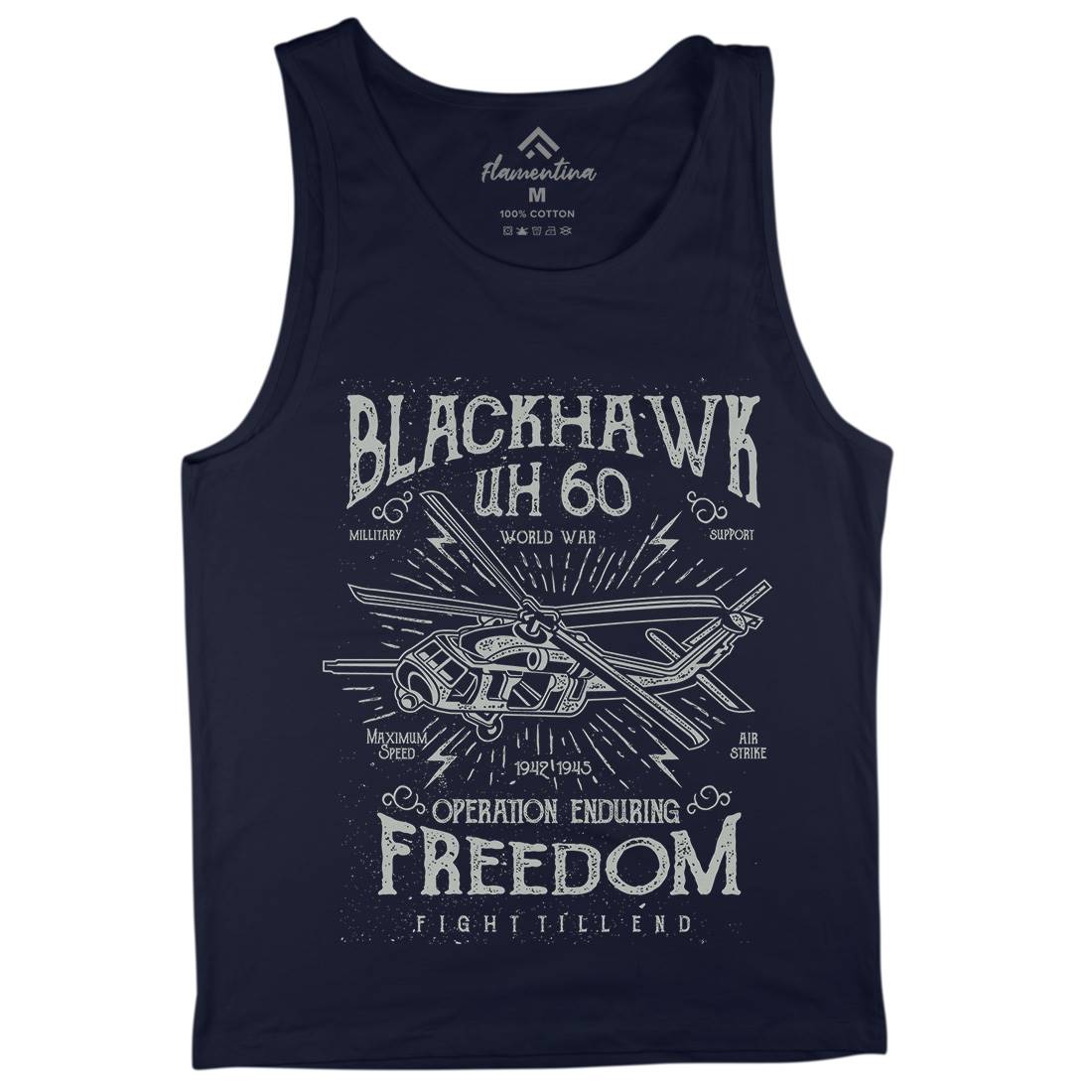 Blackhawk Mens Tank Top Vest Army A016