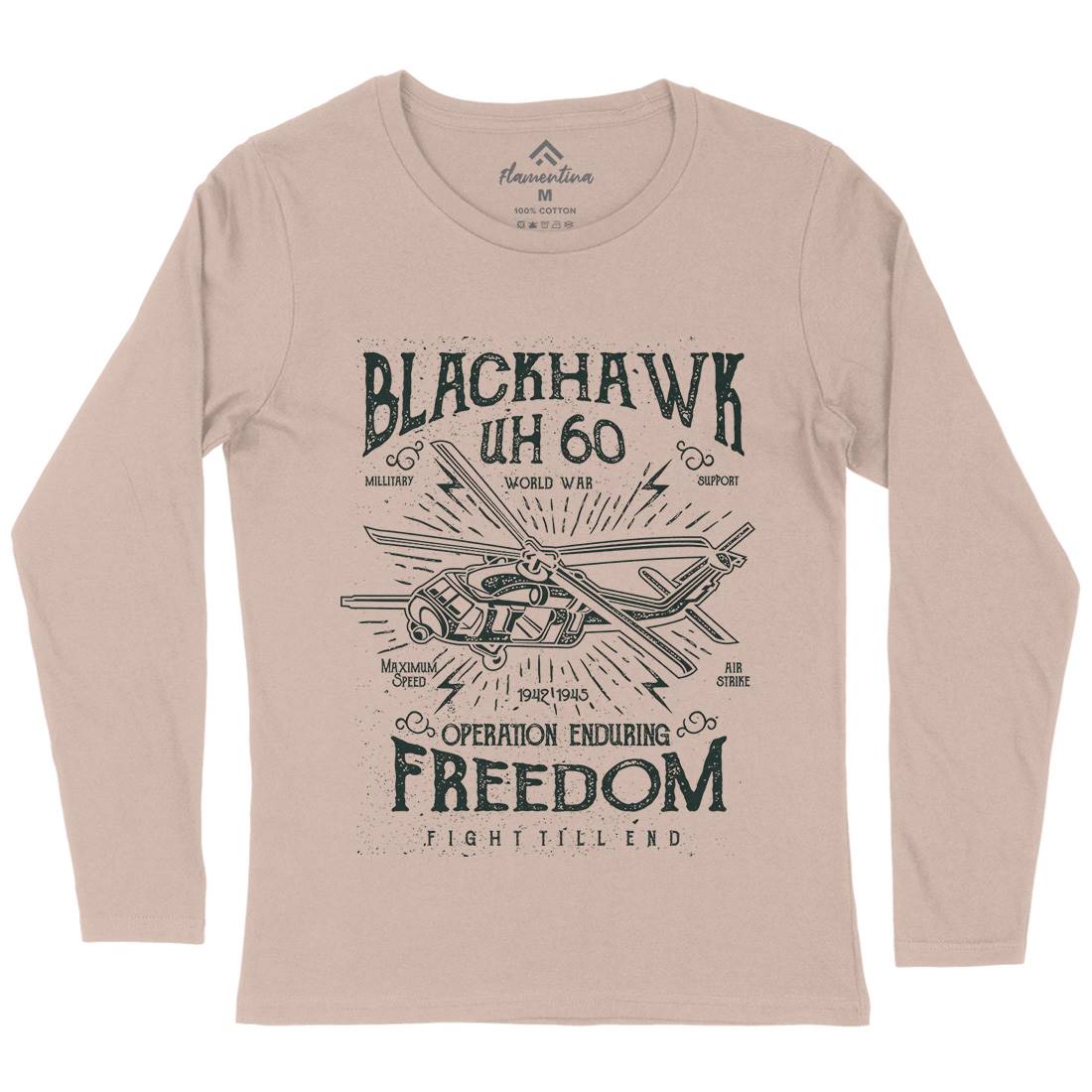 Blackhawk Womens Long Sleeve T-Shirt Army A016