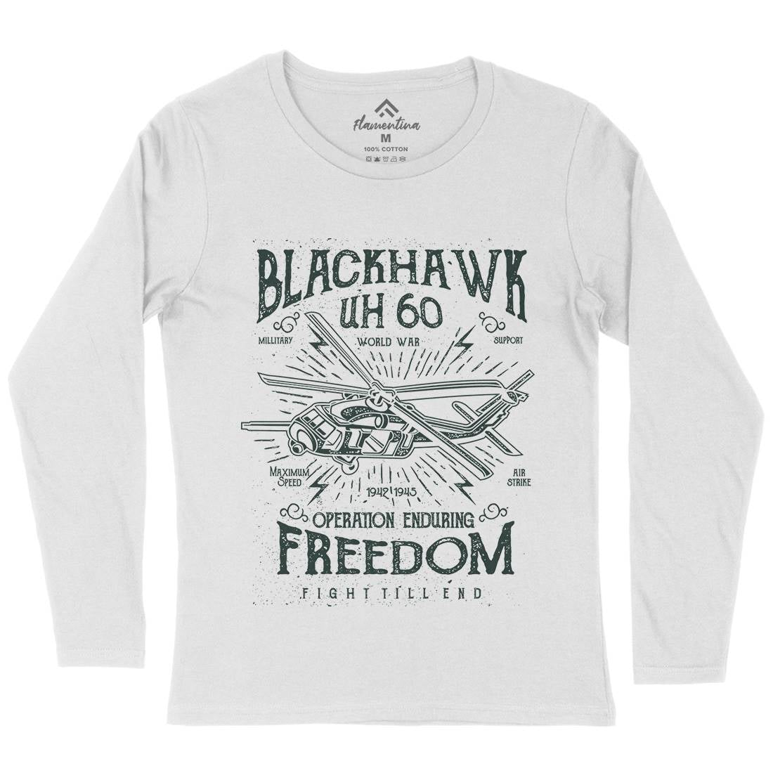 Blackhawk Womens Long Sleeve T-Shirt Army A016