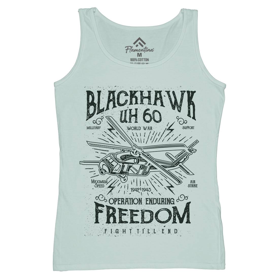 Blackhawk Womens Organic Tank Top Vest Army A016
