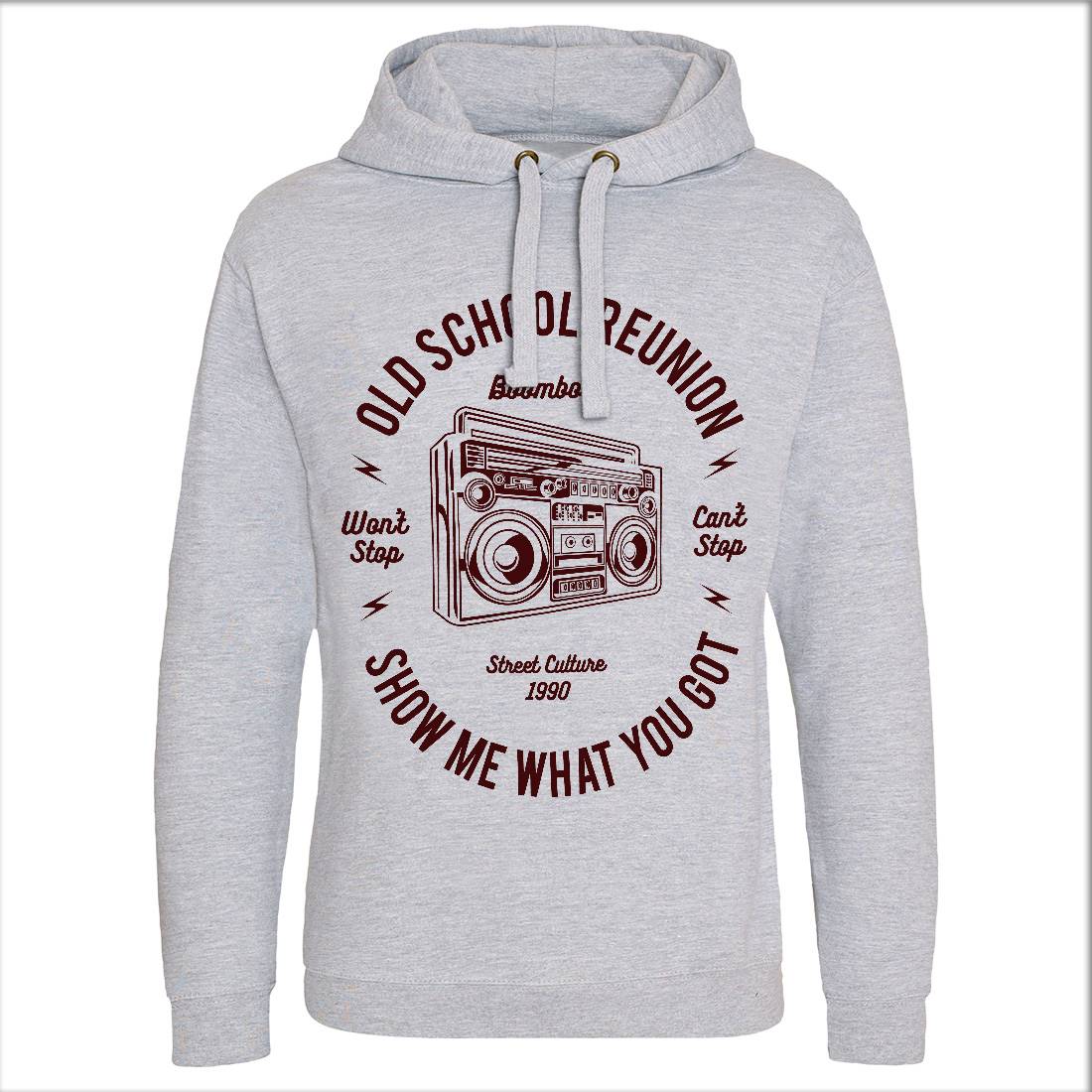 Boombox Mens Hoodie Without Pocket Music A017