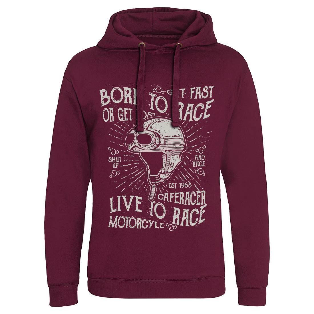 Born To Race Mens Hoodie Without Pocket Motorcycles A020
