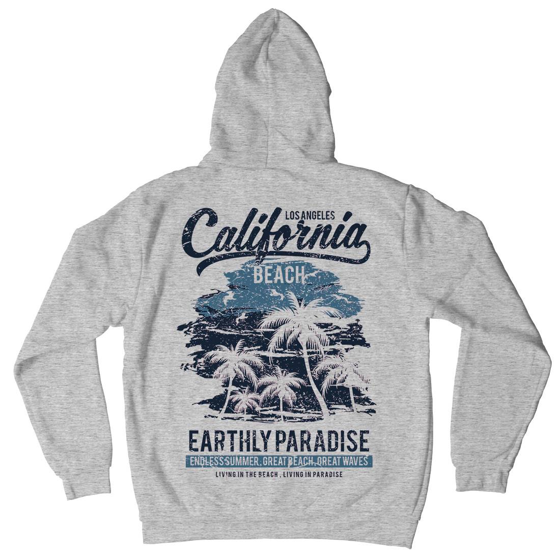 California Beach Kids Crew Neck Hoodie Nature A027