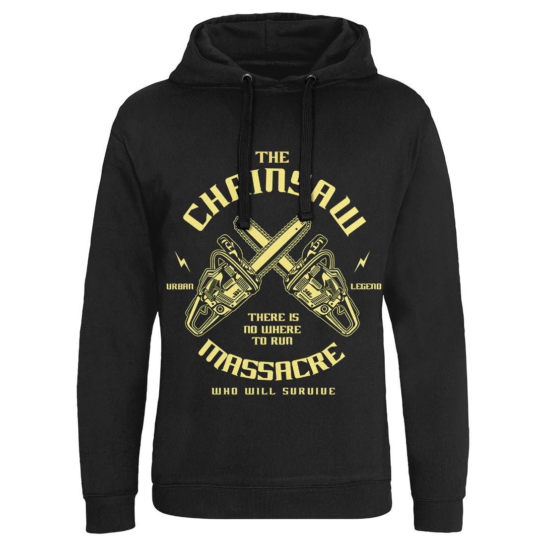 Chainsaw Mens Hoodie Without Pocket Horror A029