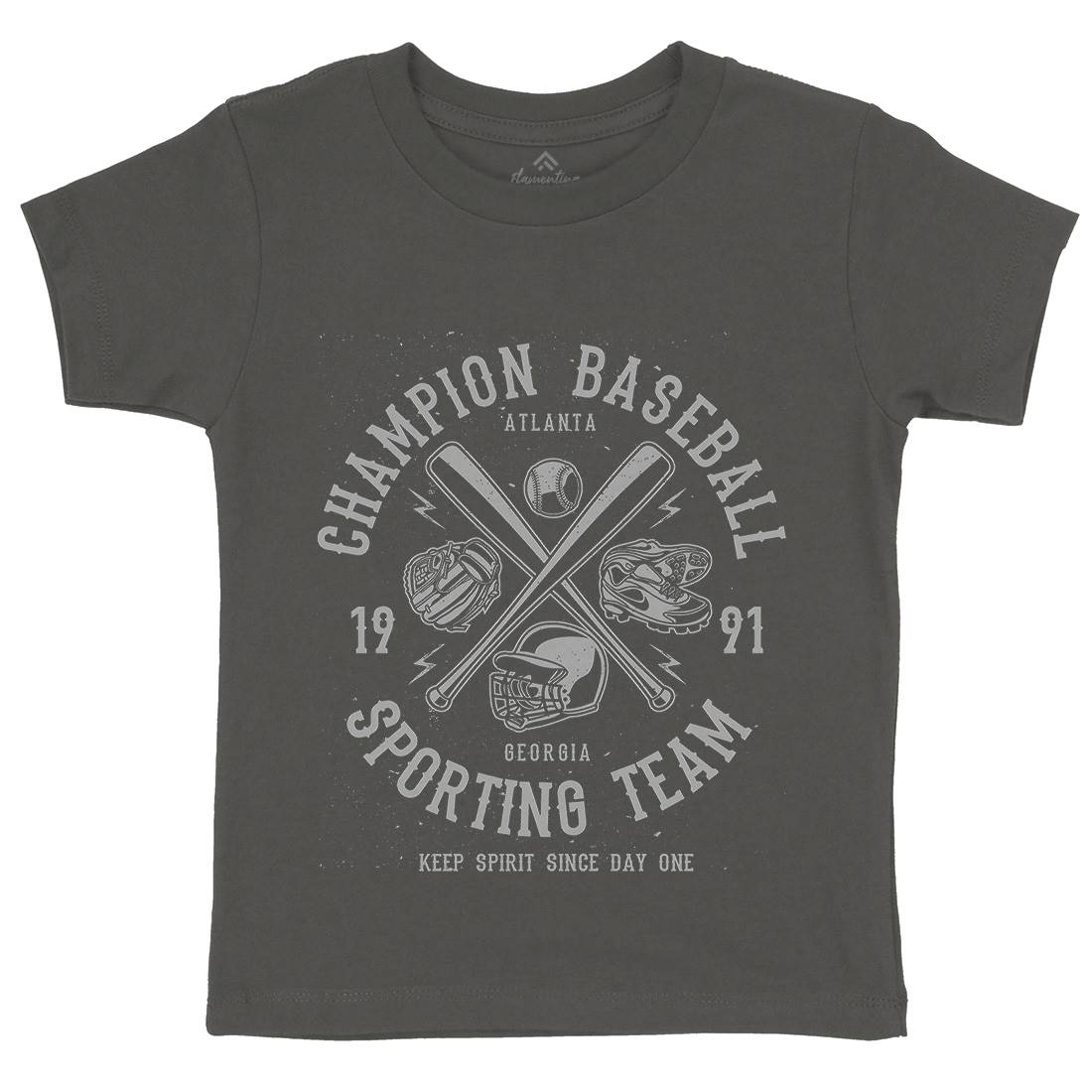 Champion Baseball Kids Crew Neck T-Shirt Sport A030