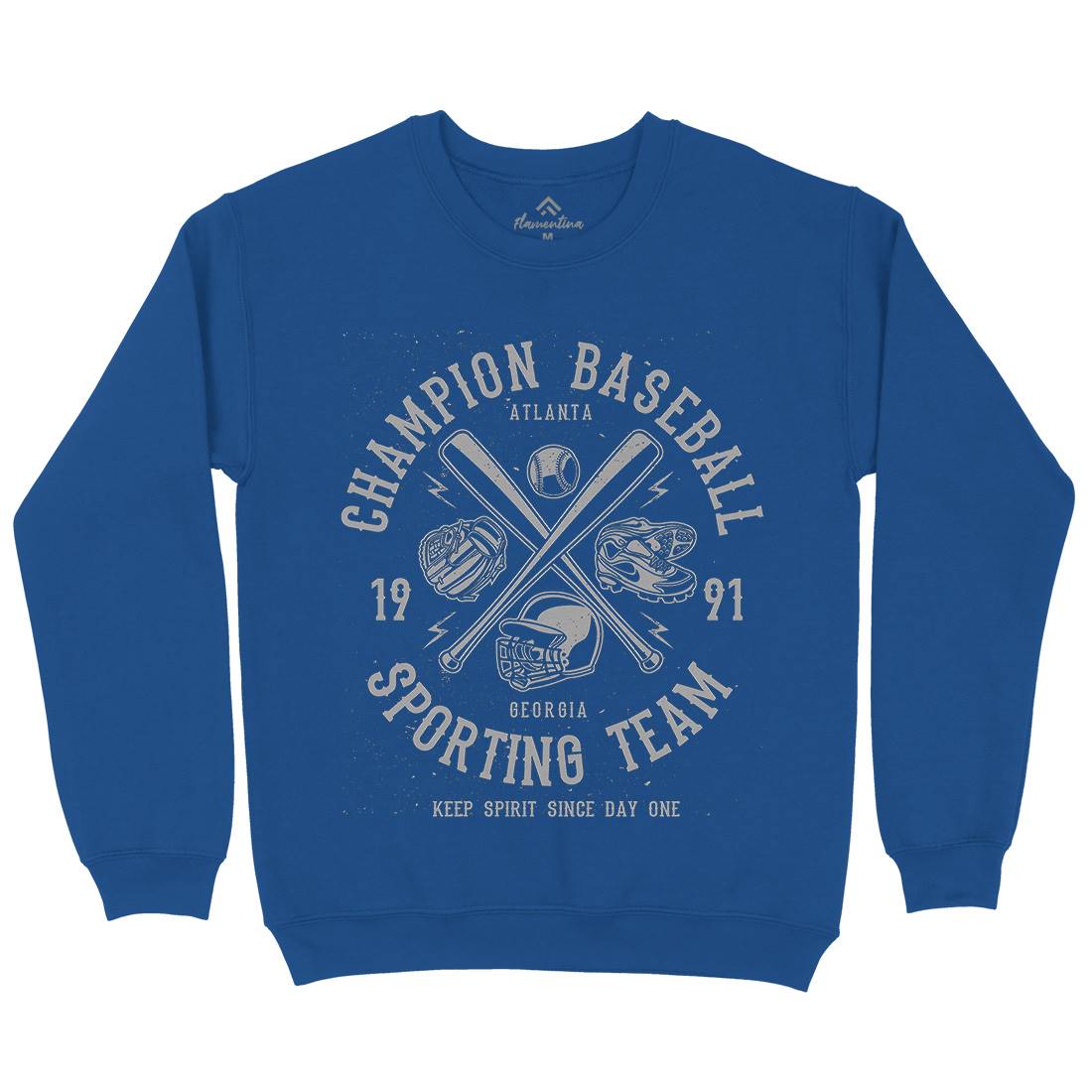 Champion Baseball Kids Crew Neck Sweatshirt Sport A030