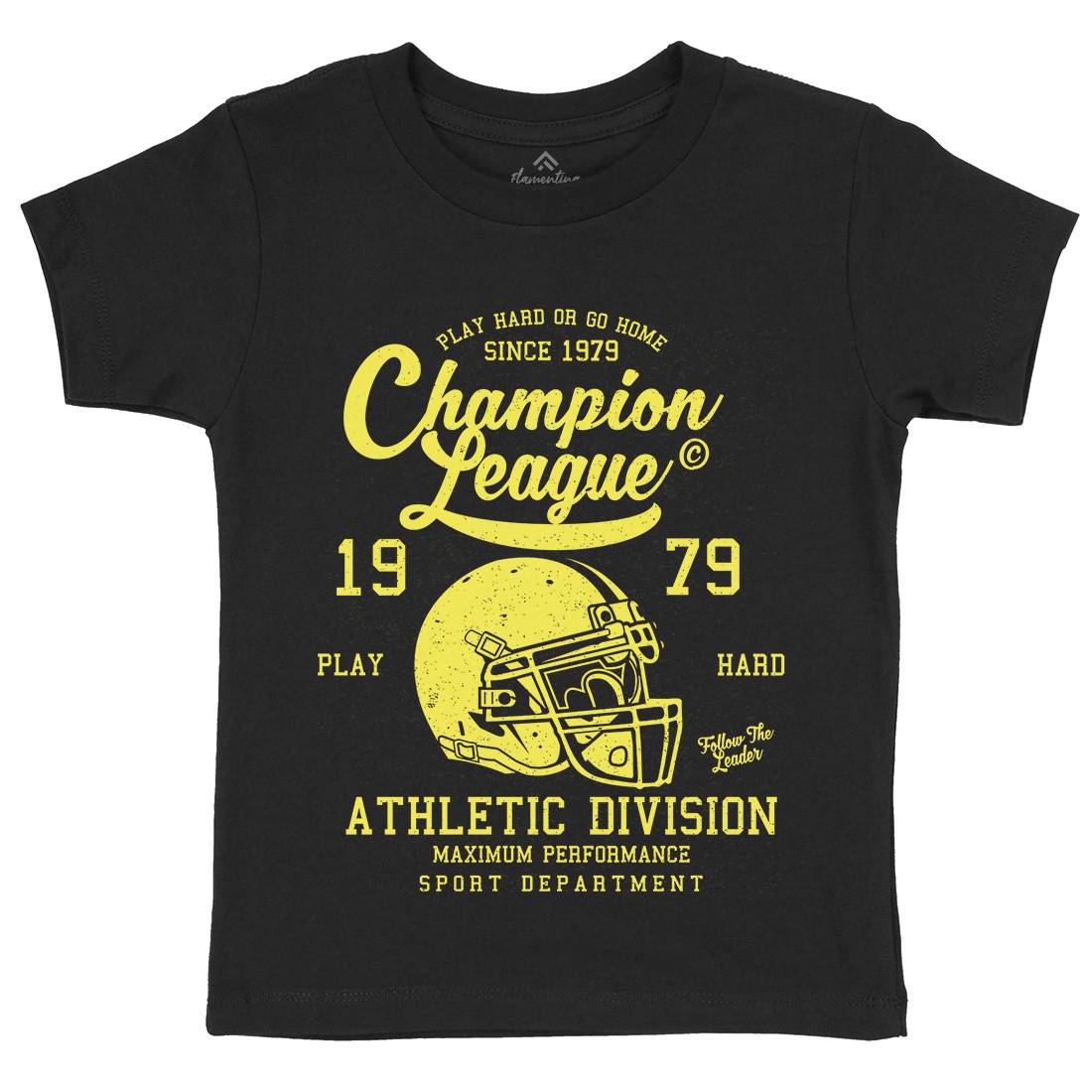 Champion League Kids Crew Neck T-Shirt Sport A031