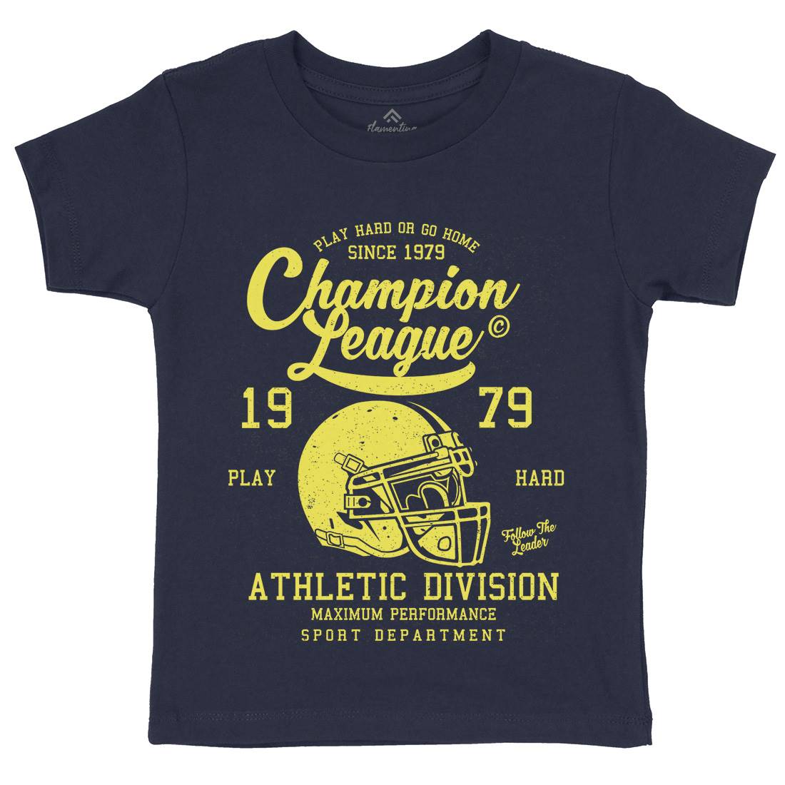 Champion League Kids Crew Neck T-Shirt Sport A031
