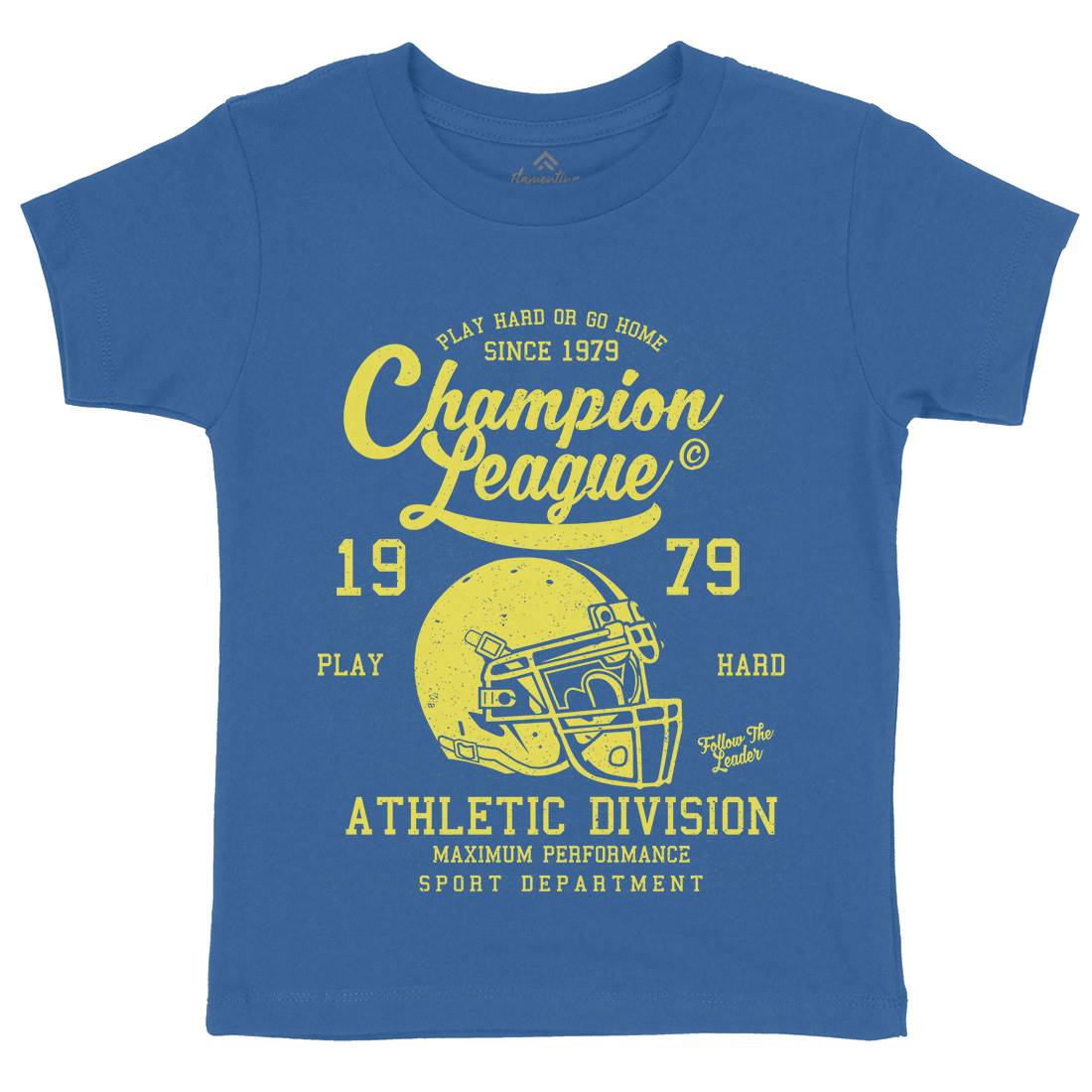 Champion League Kids Organic Crew Neck T-Shirt Sport A031