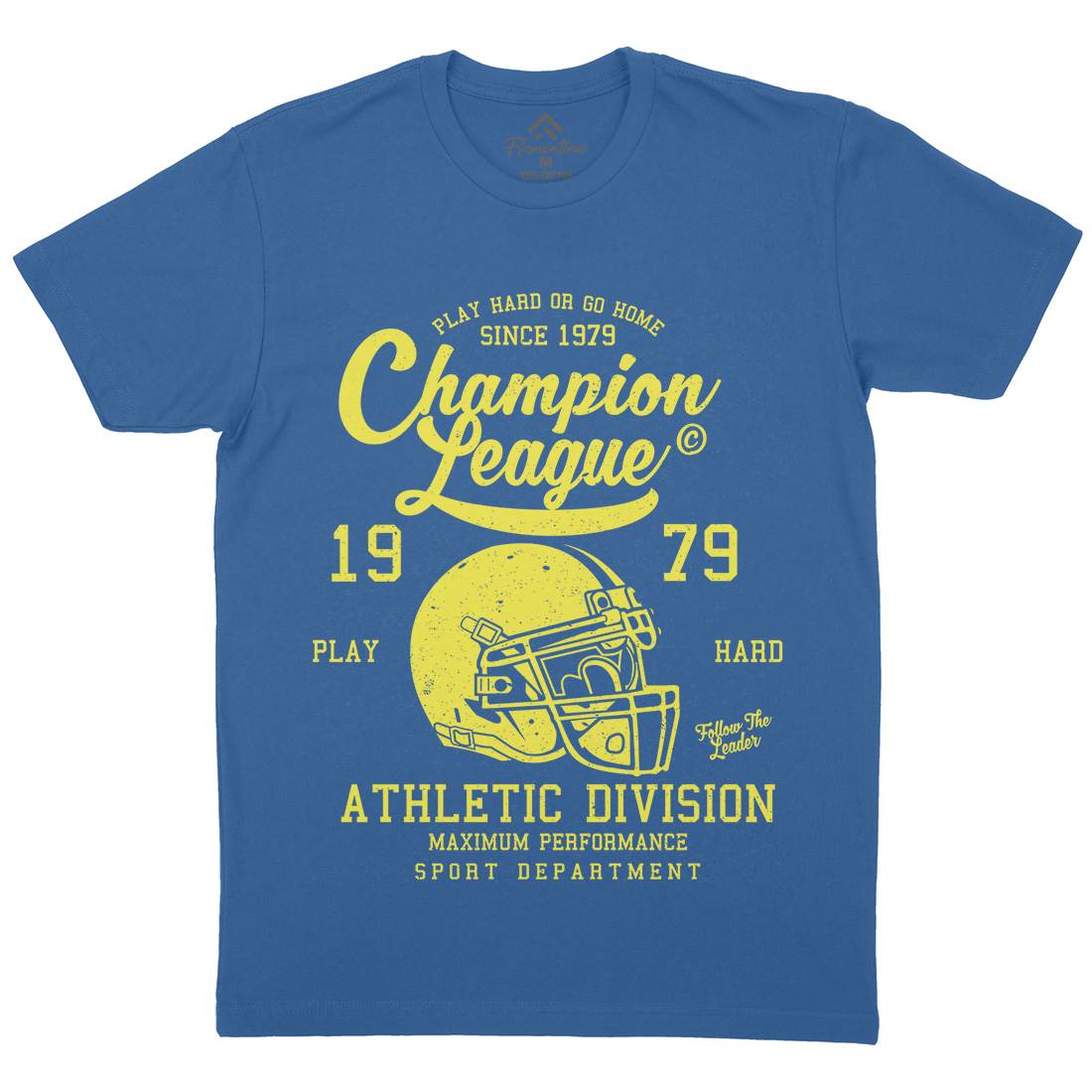 Champion League Mens Crew Neck T-Shirt Sport A031