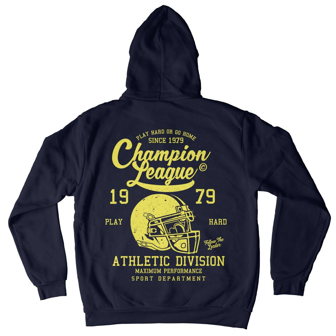 Champion League Mens Hoodie With Pocket Sport A031