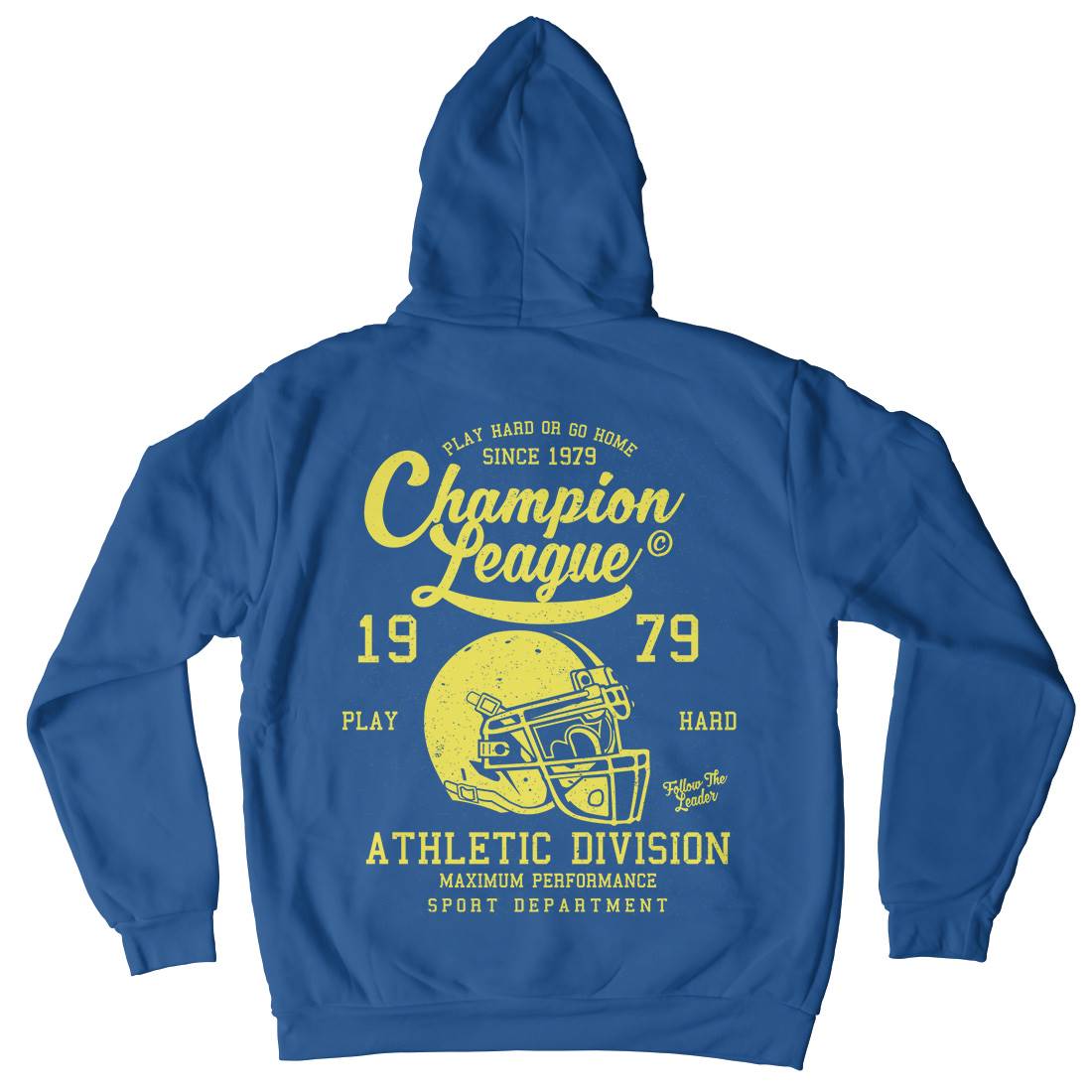Champion League Mens Hoodie With Pocket Sport A031