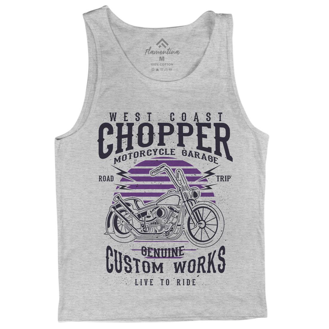 Westcoast Choppers - Custom Motorcycle' Men's T-Shirt
