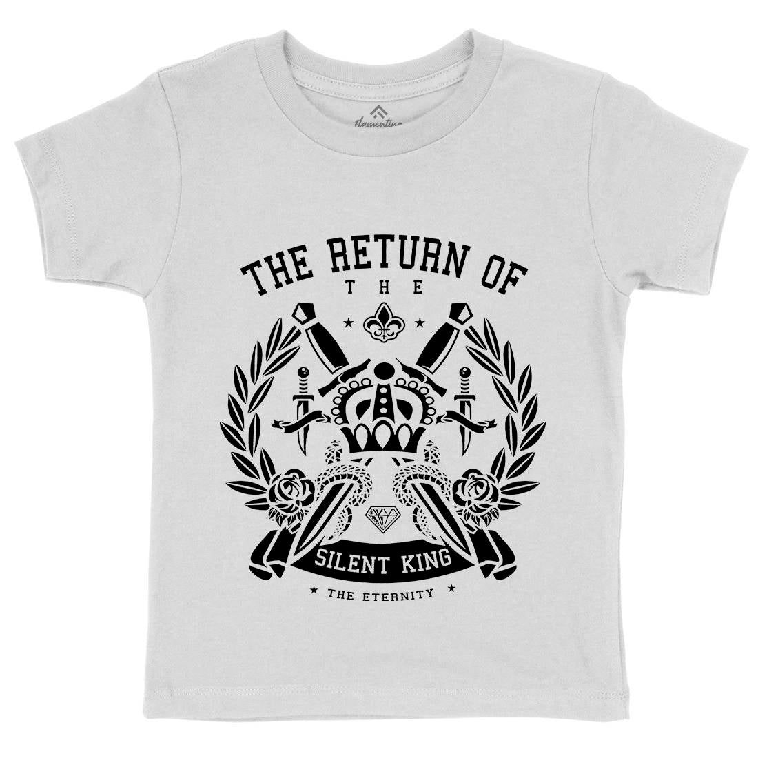 Crown Kids Crew Neck T-Shirt Retro A039