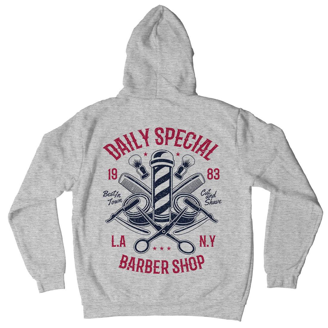 Daily Special Shop Kids Crew Neck Hoodie Barber A041